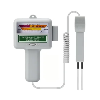 2-В-1 измеритель PH хлора 0,5-6,0 Ppm, тестер уровня CL2, монитор качества воды в бассейне, ручной анализатор для бассейна