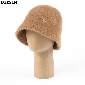 2024 Зимняя шапочка, Новая шляпа с буквами, Модная женская Купольная праздничная вечеринка на открытом воздухе, Элегантная термошлема, складная