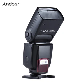 Andoer AD-560Ⅱ Универсальная вспышка Speedlite Встроенная вспышка GN50 со светодиодной заполняющей подсветкой для зеркальных камер Canon Nikon Olympus Pentax