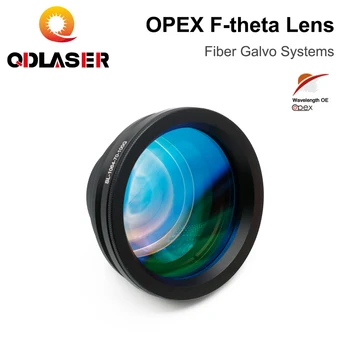 QDLASER OPEX F-theta Объектив 1064nm 70x70-300x300mm F100-420nm для Деталей Объектива Машины для Лазерной маркировки оптического Волокна YAG 1064nm