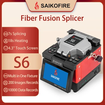 SAIKOFIRE S6 Машина для сращивания оптического волокна, Волоконно-оптический сварочный аппарат