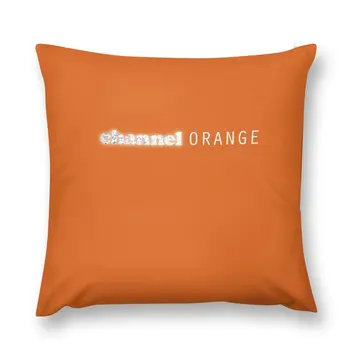 Канальная оранжевая подушка, роскошные диванные подушки, декоративная подушка