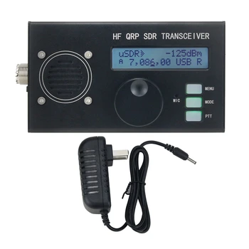 КВ-трансивер USDX QCX-SSB QRP SDR-трансивер 8-полосный 5 Вт DSP SDR-радиоприемник Встроенный аккумулятор Динамик Микрофон