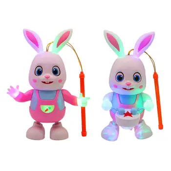 Китайский фонарь с кроликом Многофункциональные подарки для детей Портативный Самодельный Антиквариат для украшения свадебного весеннего фестиваля в помещении на открытом воздухе
