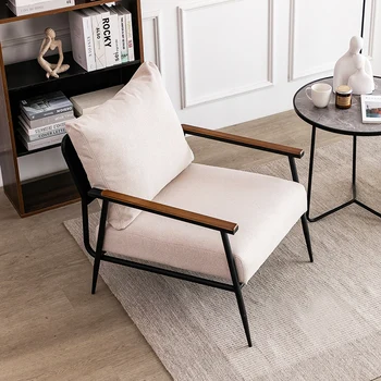 Минималистичные кресла, Современный диван для отдыха, кресло для спальни, Sillones Balcon, Эргономичная мебель для дома Fauteuil