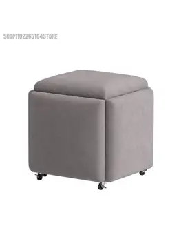 Многофункциональный кубический стул вмещает комбинацию 