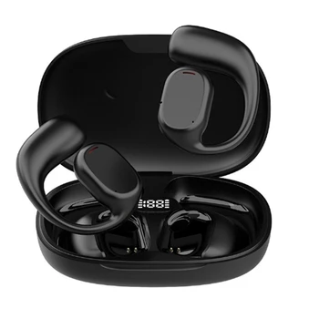 Наушники с открытыми ушами Bluetooth 5.3 Беспроводные наушники с сенсорным управлением, время воспроизведения до 16 часов