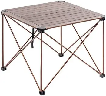 Открытый складной стол из алюминиевого сплава для пикника, стол для кемпинга, стол для барбекю, стол для приготовления пищи, набор посуды для кемпинга Campingmoon