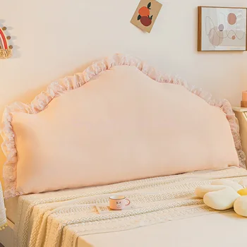 Подушка для изголовья, Треугольная подушка для чтения, большой валик Для поддержки положения спинки, клиновидная подушка для сна для кровати