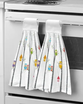 Полотенце для рук для ребенка, впитывающее Кухонное полотенце из микрофибры, полотенце для чистки посуды, Кухонные инструменты