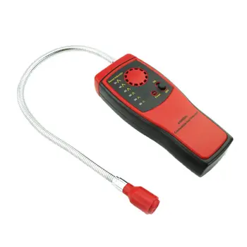 Практичный детектор утечки горючего газа с визуальной утечкой Тестер-измеритель AS8800L Сигнализация о местоположении утечки газа