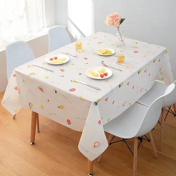 Скатерть для стола, водонепроницаемый коврик для обеденного стола, вставки для стола, скандинавская прямоугольная домашняя ткань для чайного столика искусство для студентов